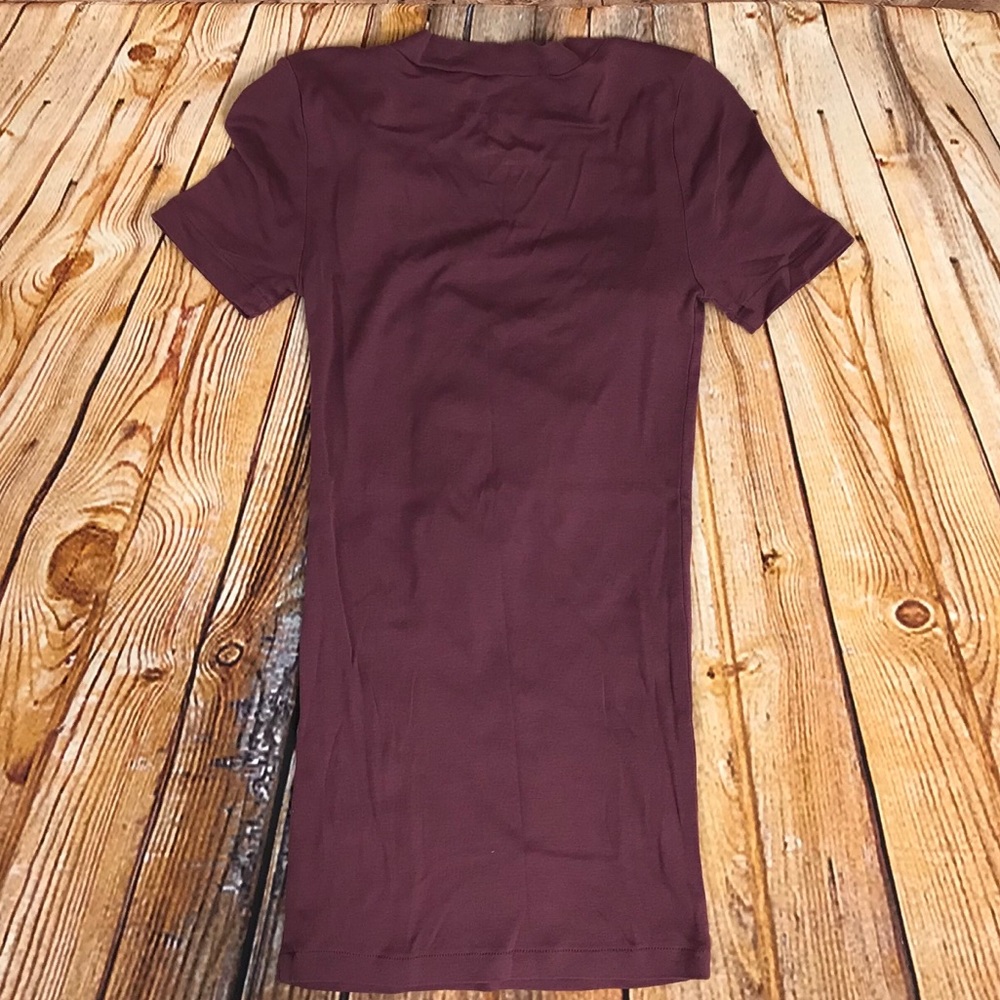 J CREW PERFECT FIT RUFFLE TEE - Picture 4 of 4